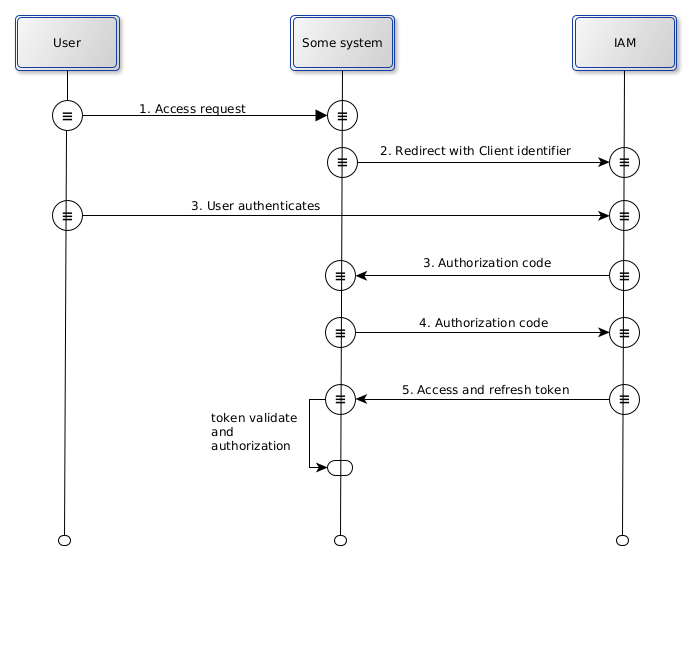 Authorization code grant